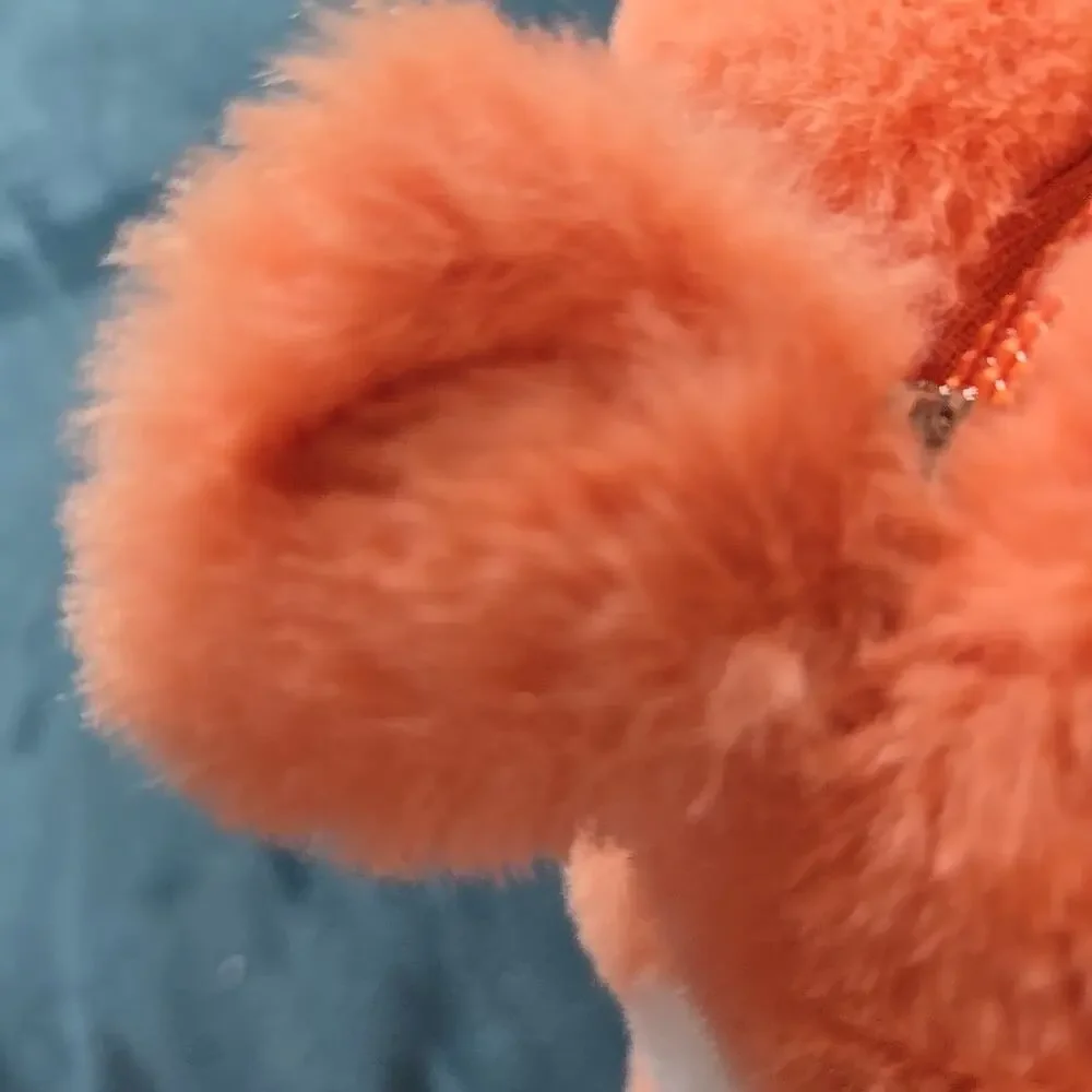 Plushies Orange Lamb Purse. Very Soft